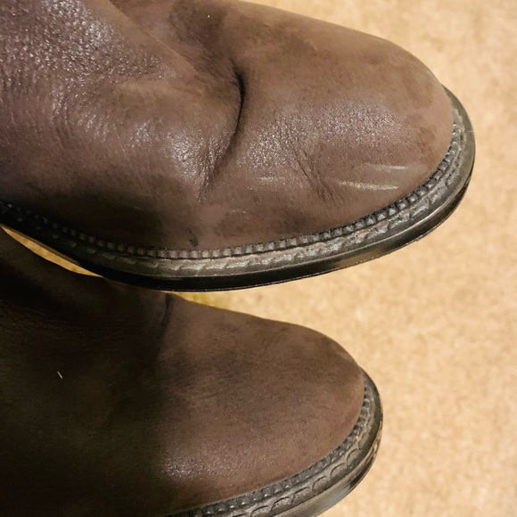 B. Makowsky Brown Leather riding boots Size 10 - Picture 13 of 16